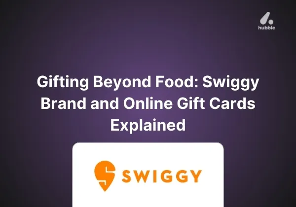 Gifting Beyond Food: Swiggy Brand and Online Gift Cards Explained