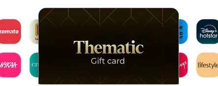 Flexible and Thoughtful Thematic Gift Cards